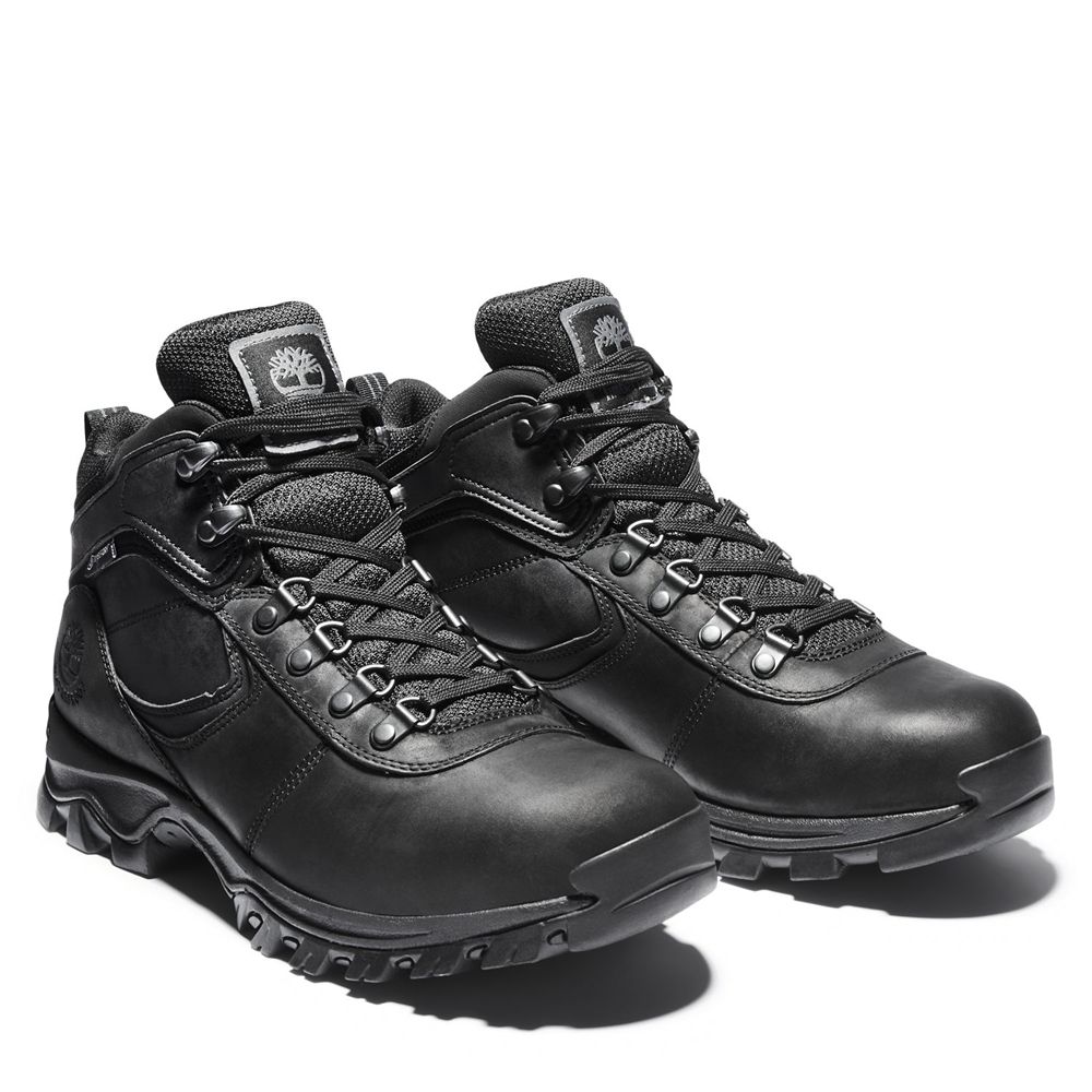 Botas de Montaña Timberland Hombre Mt. Maddsen Mid Waterproof Negras - Chile YUK-602718